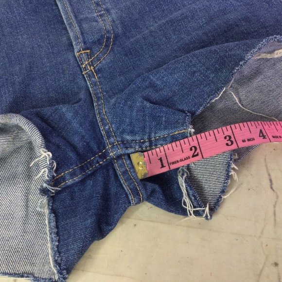 Everlane The Cheeky Short Denim Jean Shorts Blue - Picture 9 of 11